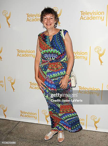 Stephanie Gorin attends the Television Academy's celebration of The 66th Emmy Awards nominees for Outstanding Casting at Tanzy on August 14, 2014 in...