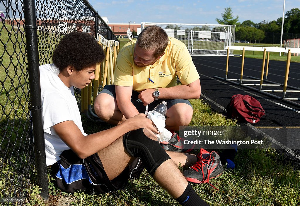 Regulations and enforcement of heat acclimation rules for summer high school sports practices -- primarily football