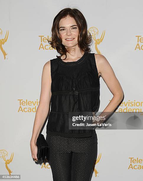 Actress Betsy Brandt attends the Television Academy's celebration of The 66th Emmy Awards nominees for Outstanding Casting at Tanzy on August 14,...