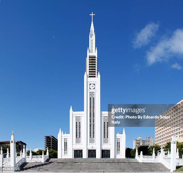 catedral de maputo - mozambique stockfoto's en -beelden