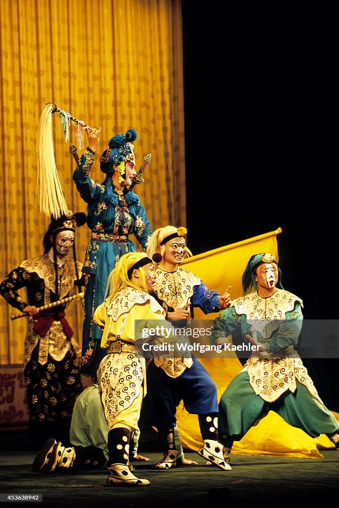 China, Beijing, Beijing (peking) Opera Performance...