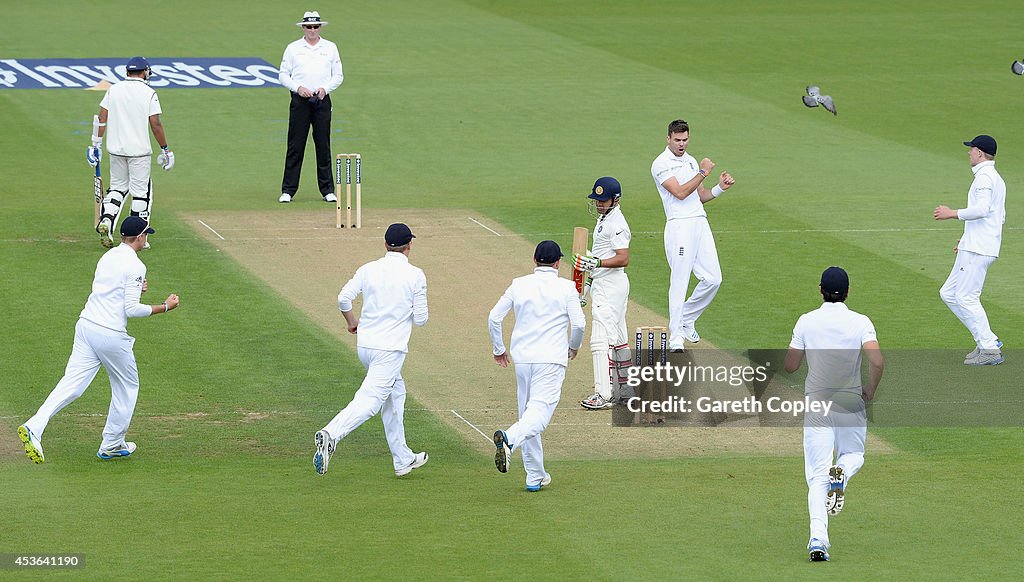 England v India: 5th Investec Test - Day One