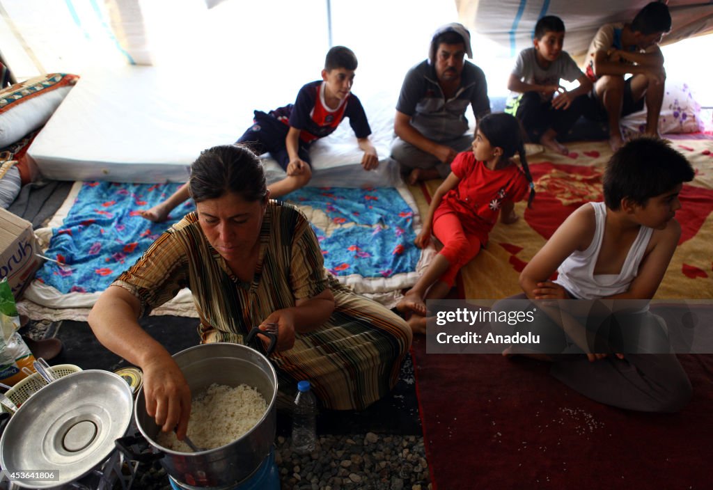 Iraqi Yezidis take shelter in Turkey