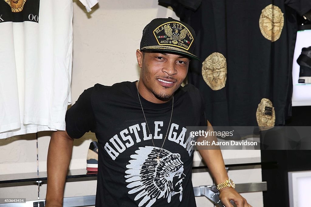 T.I. Hosts In Store Event