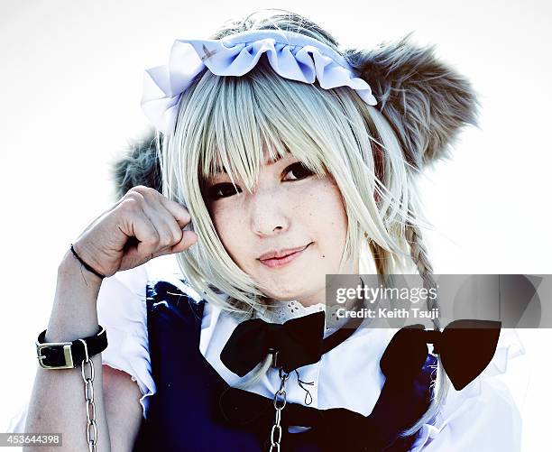 Cosplayer poses during the Comic Market 86 at Tokyo Big Sight on August 15, 2014 in Tokyo, Japan.