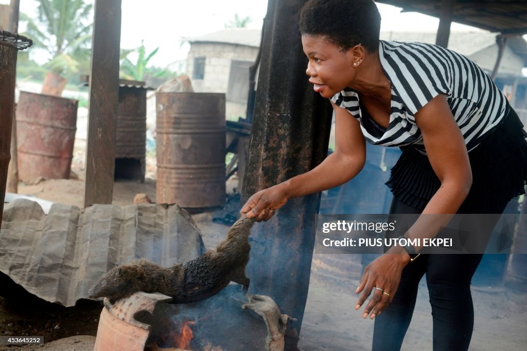 NIGERIA-HEALTH-EBOLA-WAFRICA-FOOD