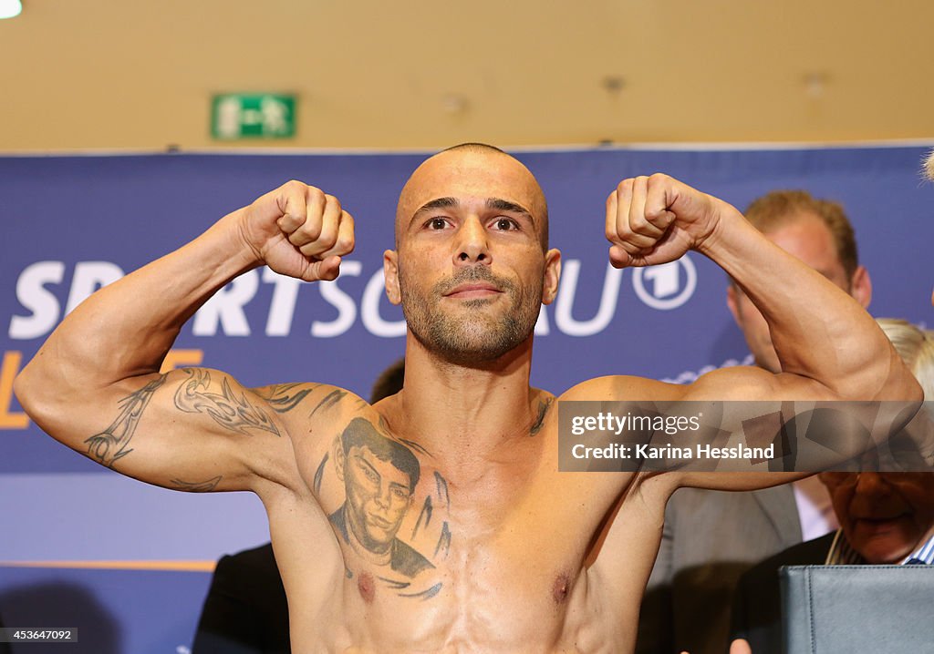 Yoan Pablo Hernandez v Firat Arslan - Weigh In