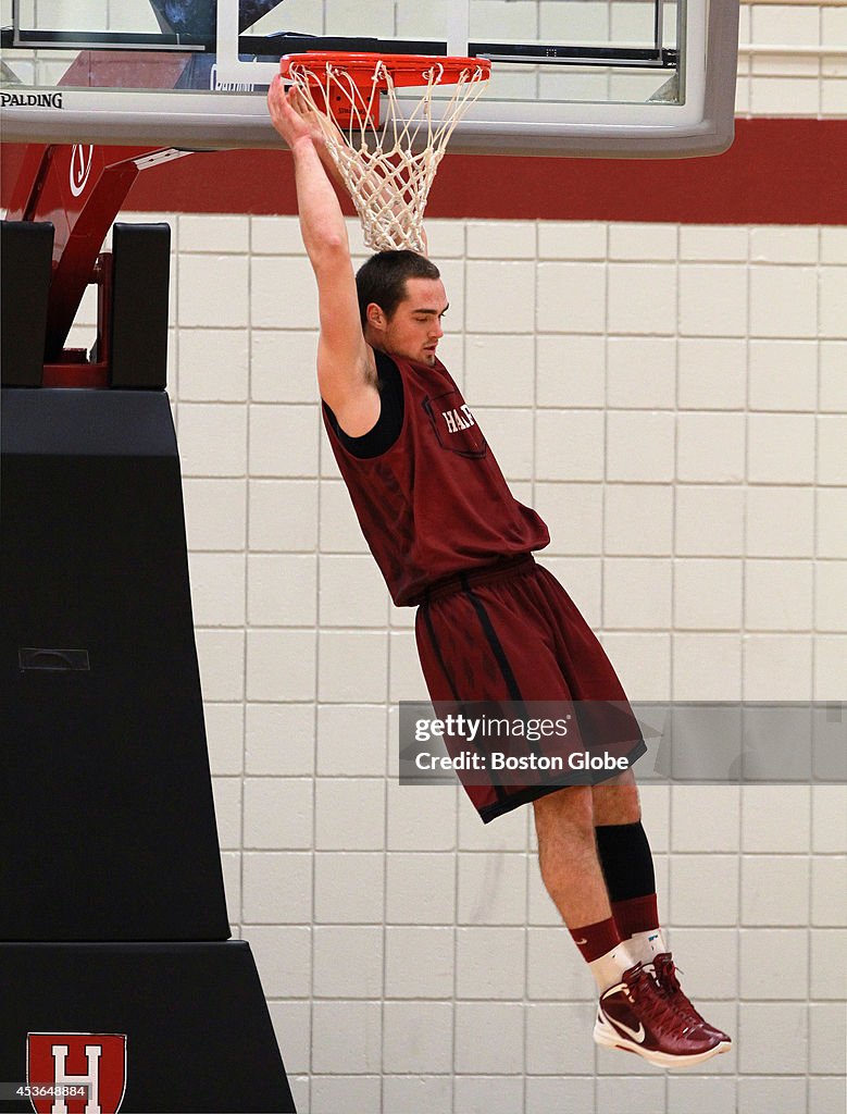 Harvard Crimson Basketball Practice