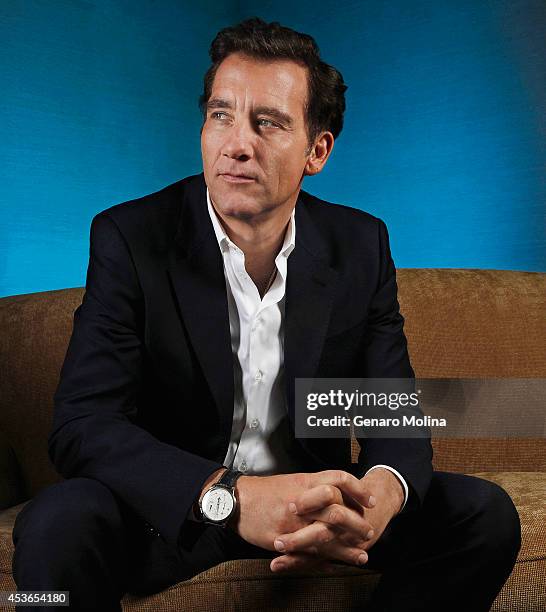 Actor Clive Owen is photographed for Los Angeles Times on May 16, 2014 in West Hollywood, California. CREDIT MUST READ: Genaro Molina/Los Angeles...
