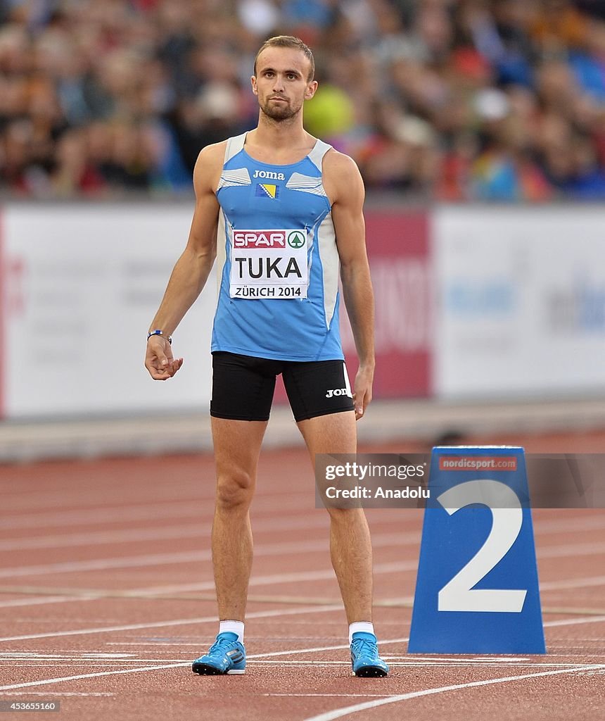 Men's 800m final of 22nd European Athletics Championships