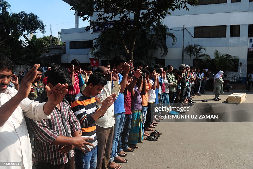 BANGLADESH-UNREST-POLITICS-VOTE-BURN