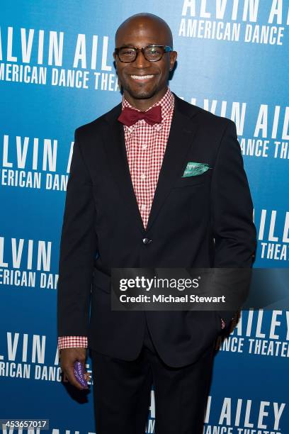 Actor Taye Diggs attends the 2013 Alvin Ailey American Dance Theater's opening night benefit gala at New York City Center on December 4, 2013 in New...