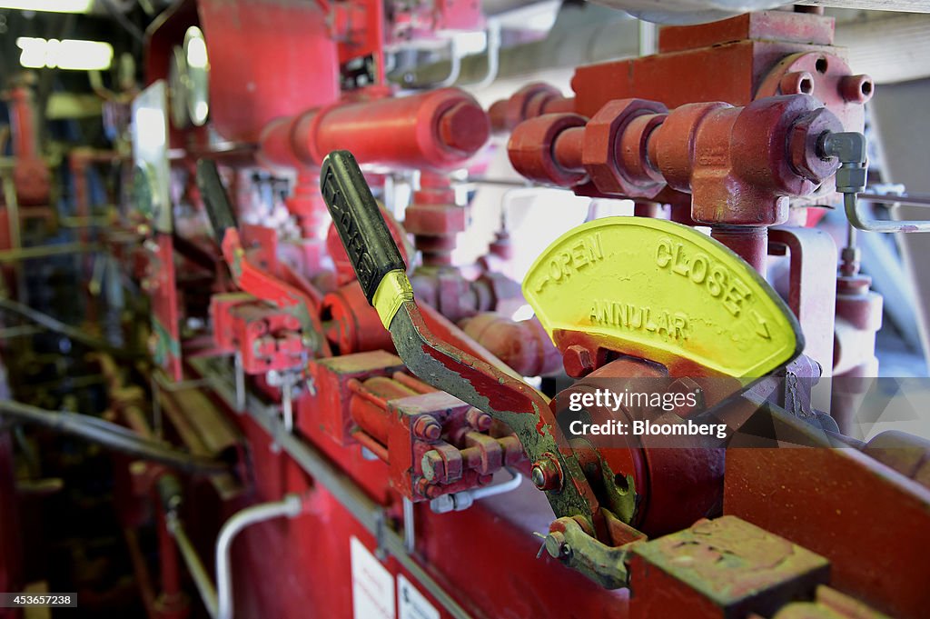 Tour Of An Anadarko Petroleum Corp. Rig Site As U.S Crude Inventories Rise