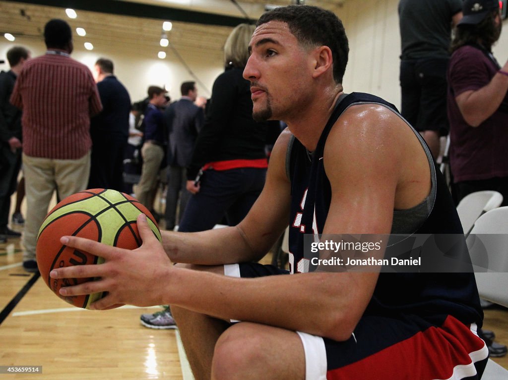 USA Basketball Training Session