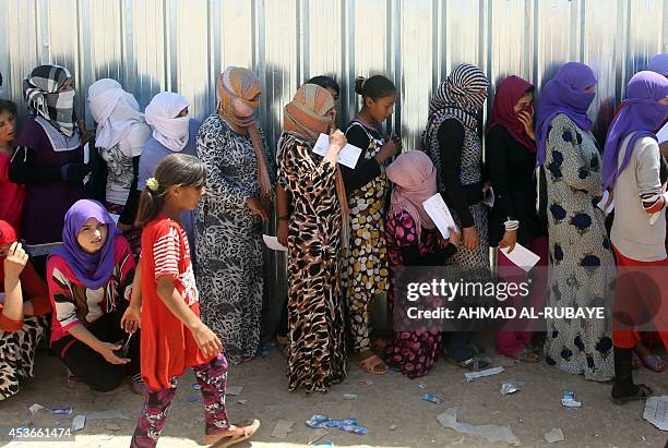 Iraqi Ration Card 1,064 Yazidis In Iraqi Kurdistan Stock Photos, High-Res Pictures, and ...