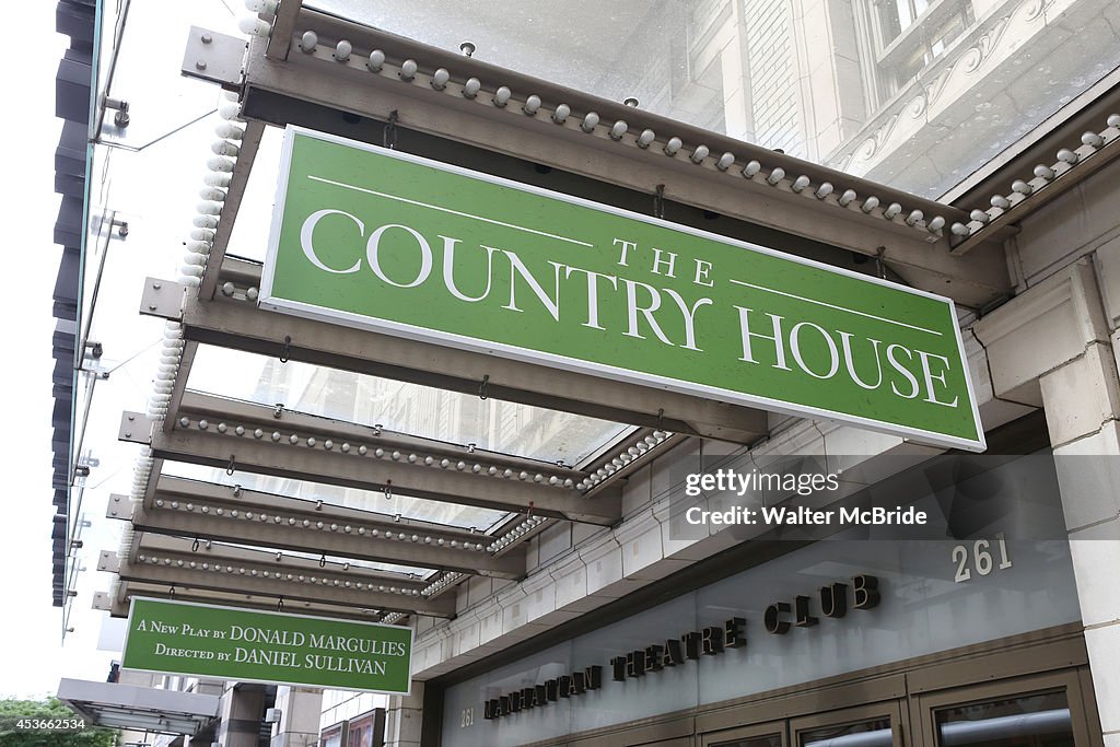"The Country House" Theatre Marquee Unveiling