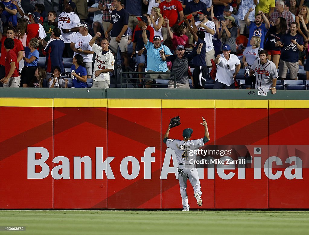 Oakland Athletics v Atlanta Braves