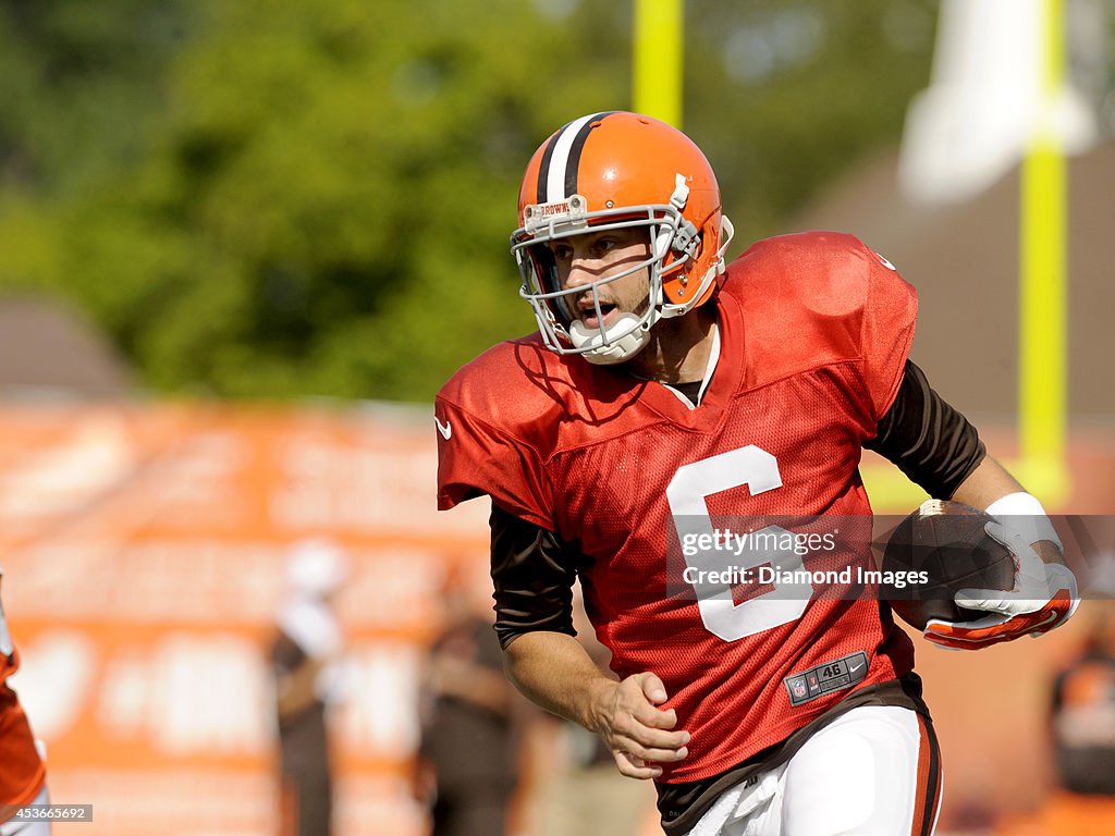 2014 Cleveland Browns Training Camp Practice