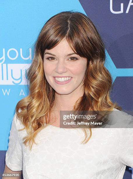 Actress Rachel Melvin arrives at the 16th Annual Young Hollywood Awards at The Wiltern on July 27, 2014 in Los Angeles, California.