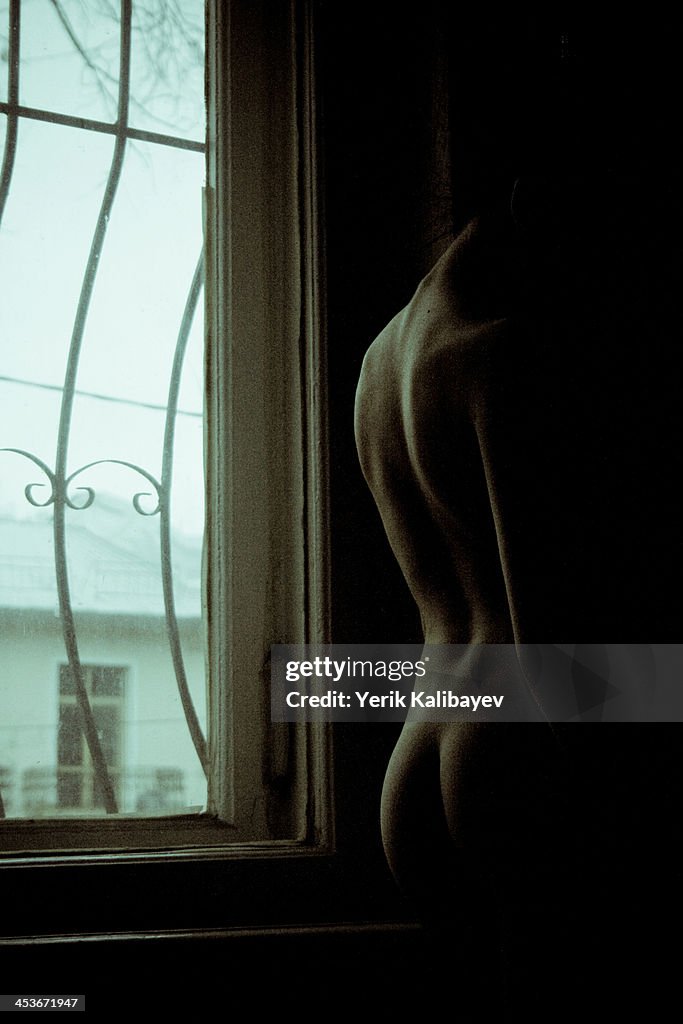 Silhouette at the window