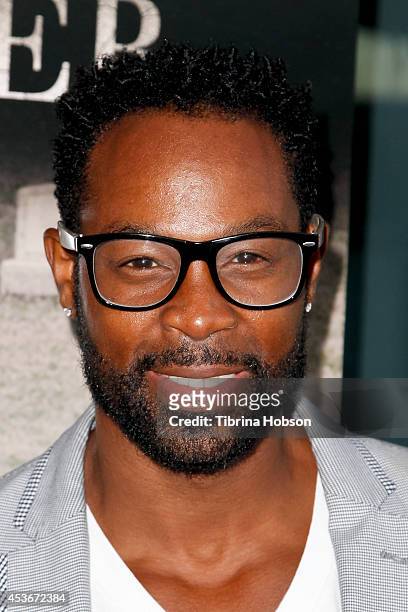 Darrin Henson attends the premiere of 'After' at Laemmle NoHo 7 on August 15, 2014 in North Hollywood, California.