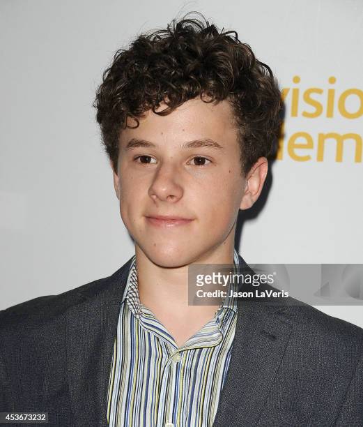 Actor Nolan Gould attends the Television Academy's celebration of The 66th Emmy Awards nominees for Outstanding Casting at Tanzy on August 14, 2014...