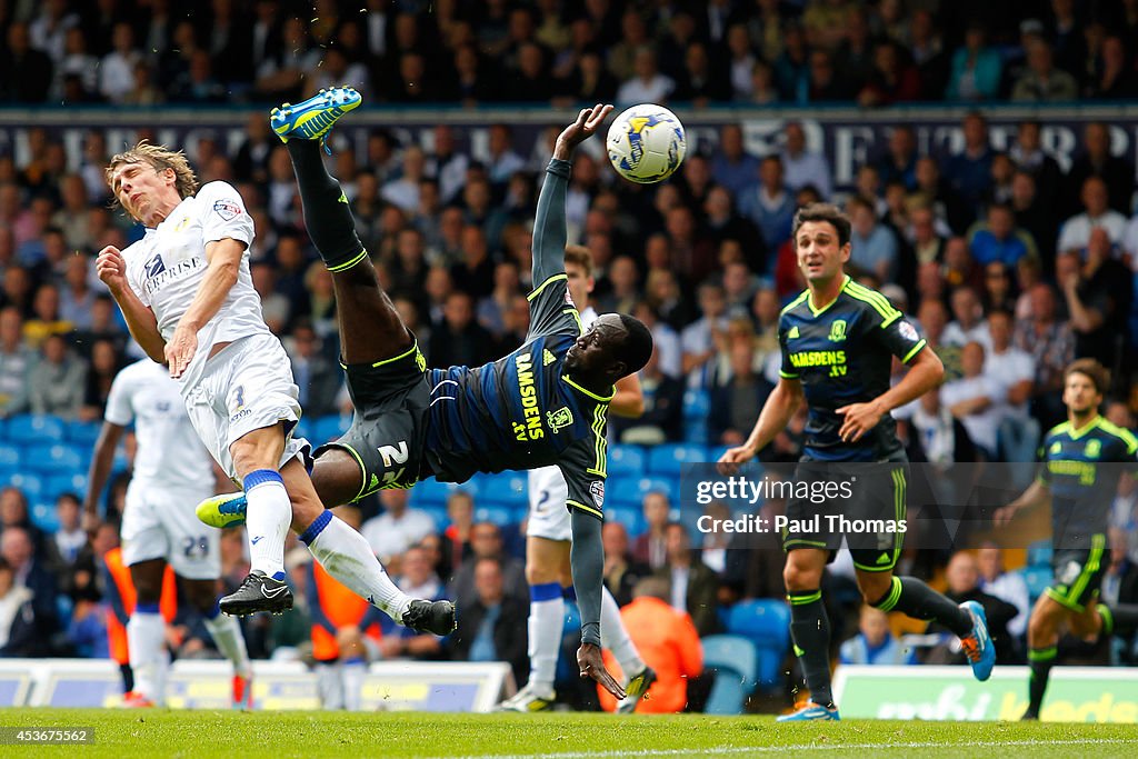 Leeds United v Middlesbrough - Sky Bet Championship