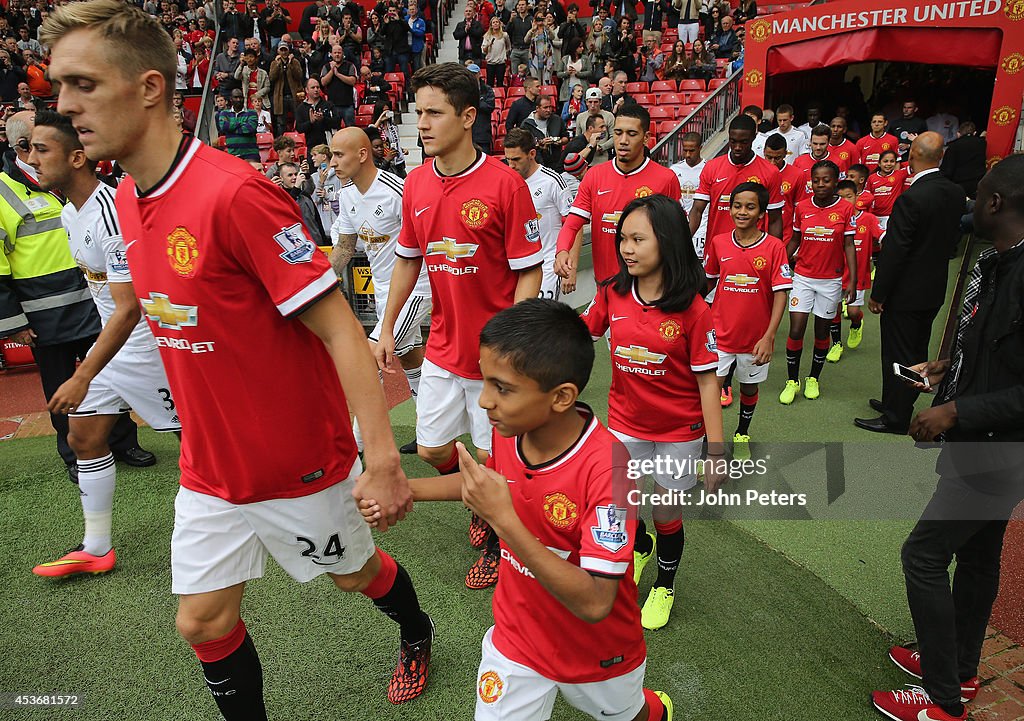 Manchester United v Swansea City - Premier League