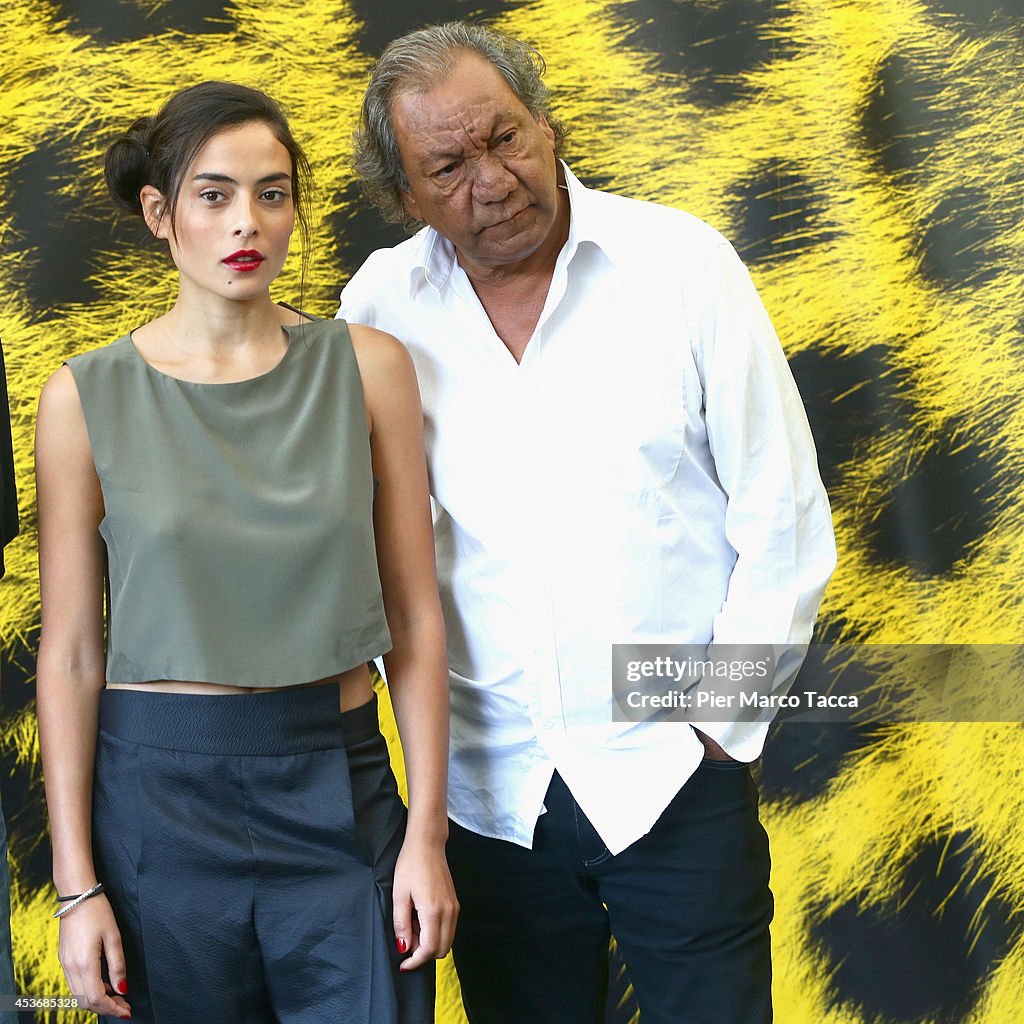 Actress Nailia Harzoune and Director ony Gatlif attend the 'Geronimo