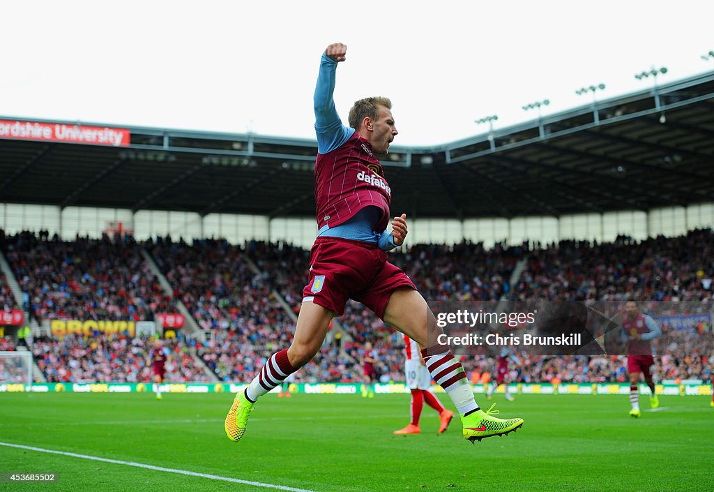 Stoke City v Aston Villa - Premier League