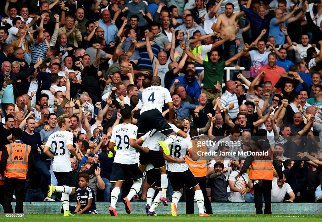 West Ham United v Tottenham Hotspur - Premier League