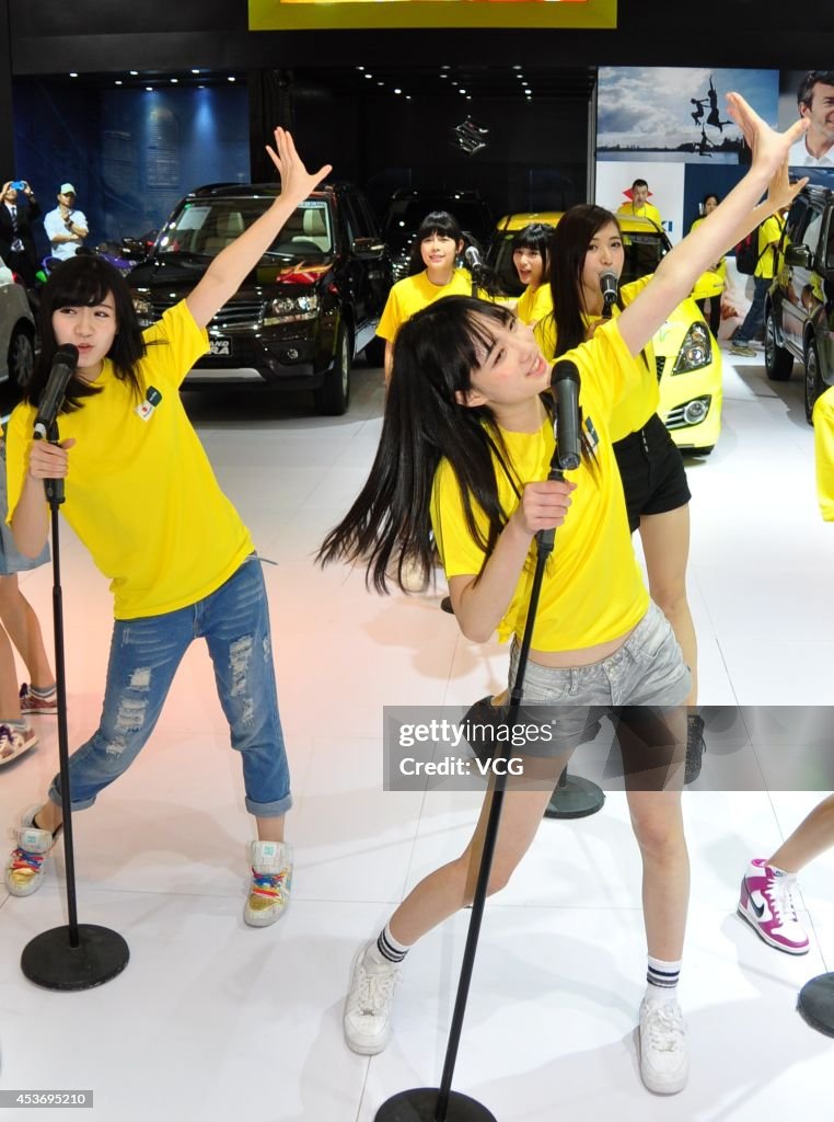 SNH48 Performs At Shanghai International Automobile Industry Exhibition