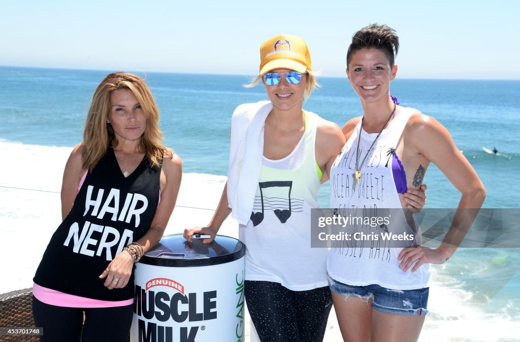 Muscle Milk Organic Launch At Beach Haus Malibu