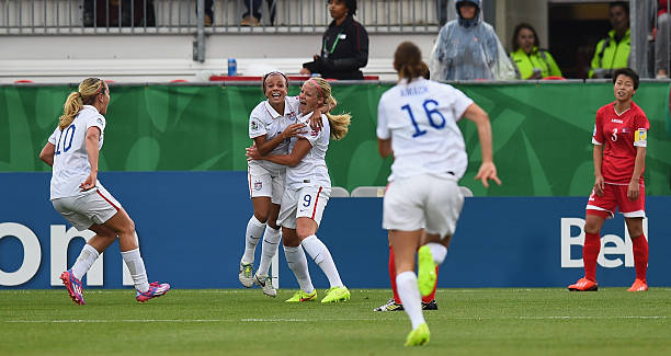 CAN: Korea DPR v USA: Quarter Final - FIFA U-20 Women's World Cup Canada 2014