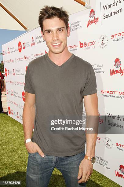 Actor Tanner Novlan attends Kickball For A Home - Celebrity Challenge Presented By Dave Thomas Foundation For Adoption at the University of Southern...