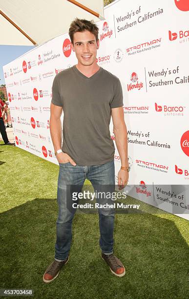 Actor Tanner Novlan attends Kickball For A Home - Celebrity Challenge Presented By Dave Thomas Foundation For Adoption at the University of Southern...