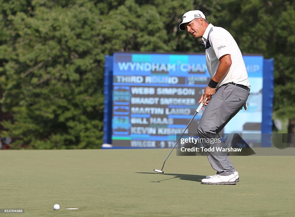 Wyndham Championship - Round Three