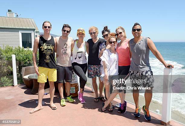 Brenden MacDonald, Kevin Manno, TV personality Ali Fedotowsky, actors Jonathan Bluth, Bri Cuoco, Amy Davidson, Ashley Jones and Rembrandt Flores...