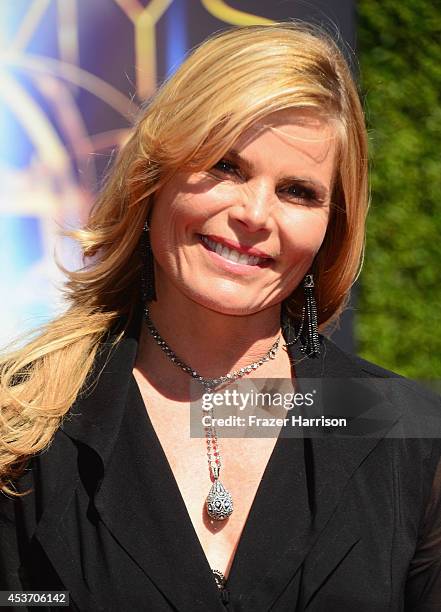Actress Mariel Hemingway attends the 2014 Creative Arts Emmy Awards at Nokia Theatre L.A. Live on August 16, 2014 in Los Angeles, California.