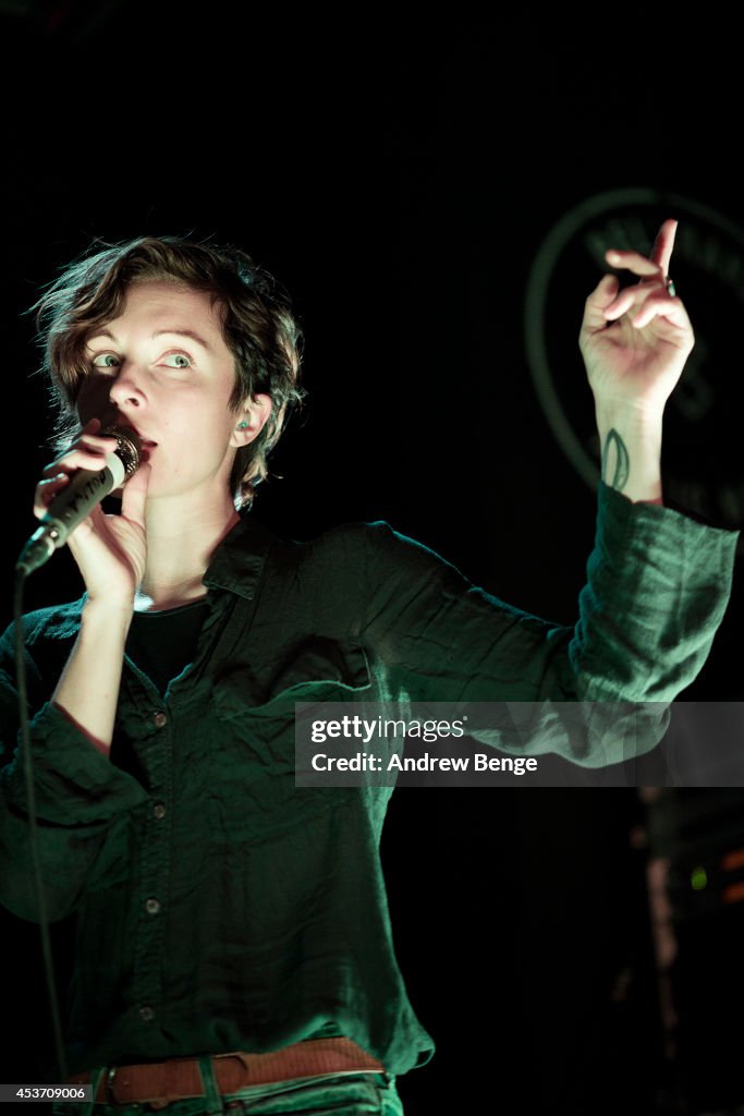 Polica Perform In Leeds