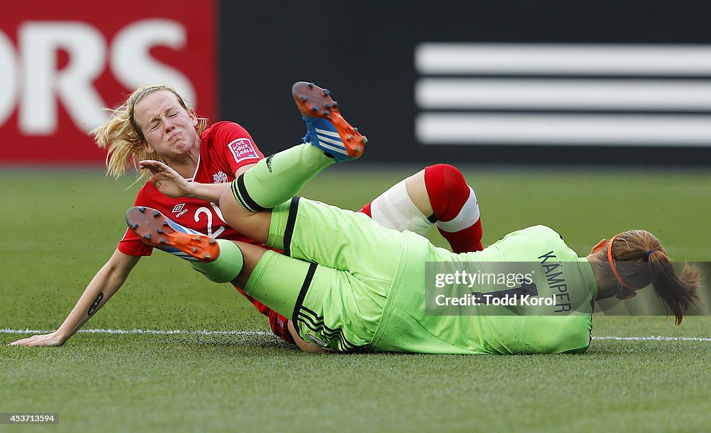 Germany v Canada: Quarter Final - FIFA U-20 Women's World Cup Canada 2014