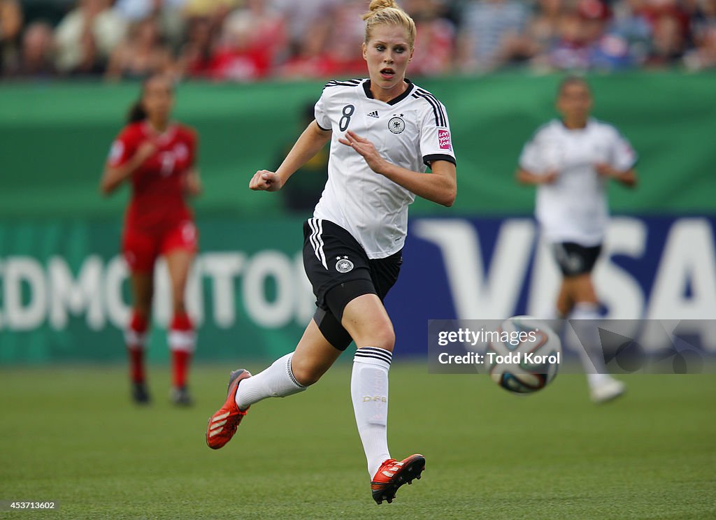 Germany v Canada: Quarter Final - FIFA U-20 Women's World Cup Canada 2014