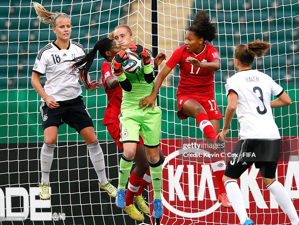 Germany v Canada: Quarter Final - FIFA U-20 Women's World Cup Canada 2014