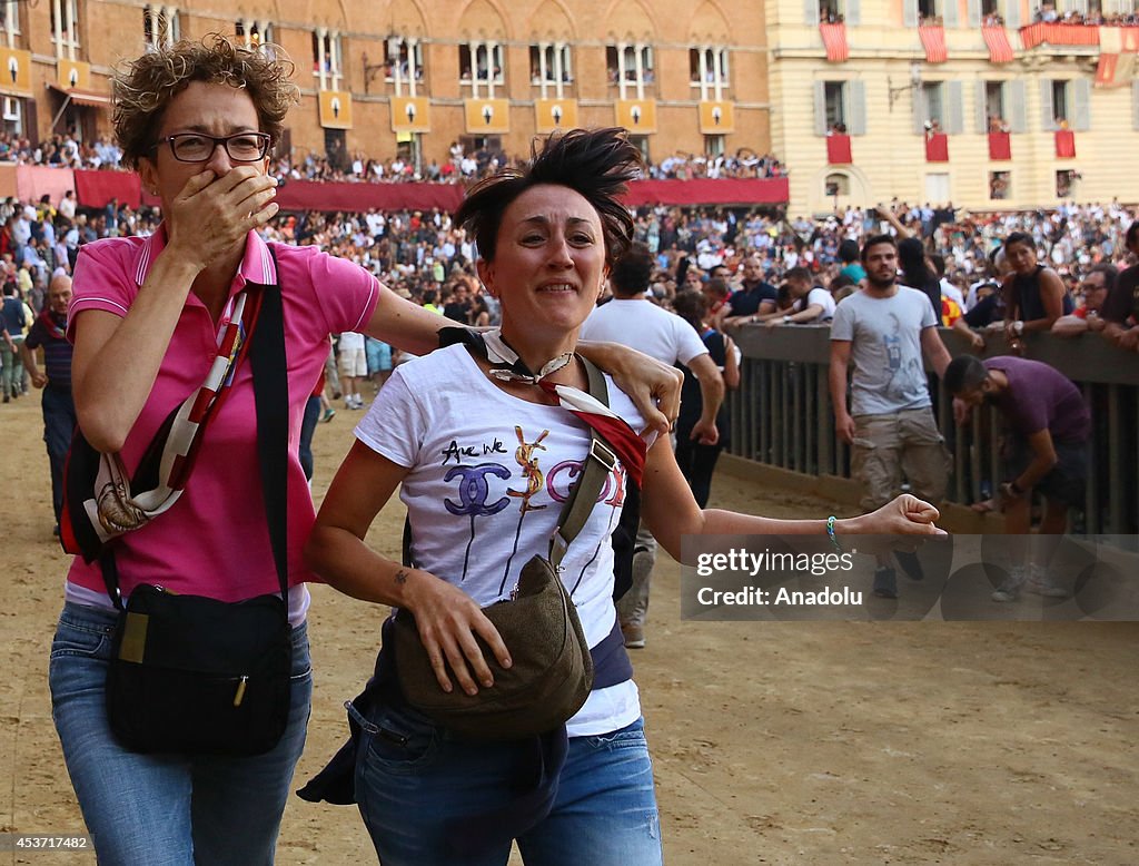 Palio Di Siena Horse Race 2014