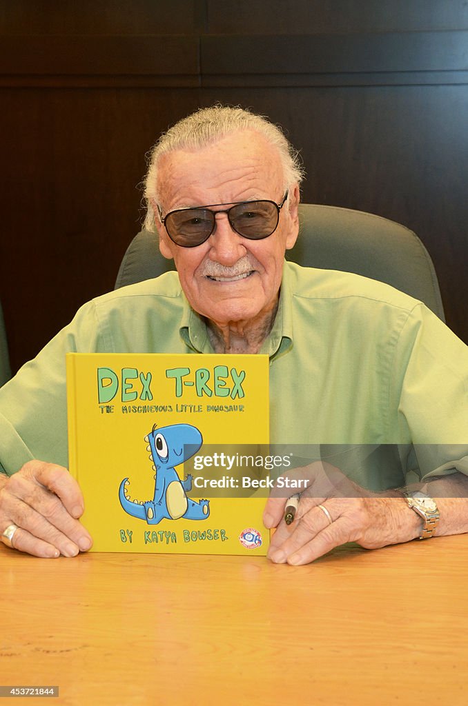 Stan Lee's Kids Universe Series "Dex T-Rex: The Mischievous Little Dinosaur" Book Signing