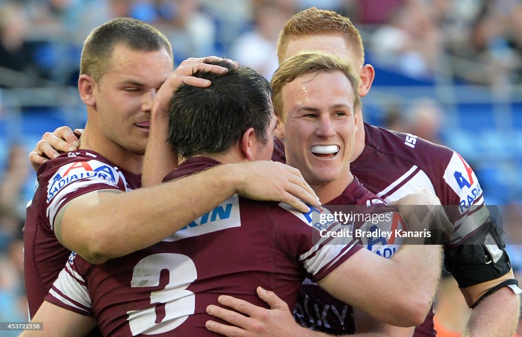 NRL Rd 23 - Titans v Sea Eagles