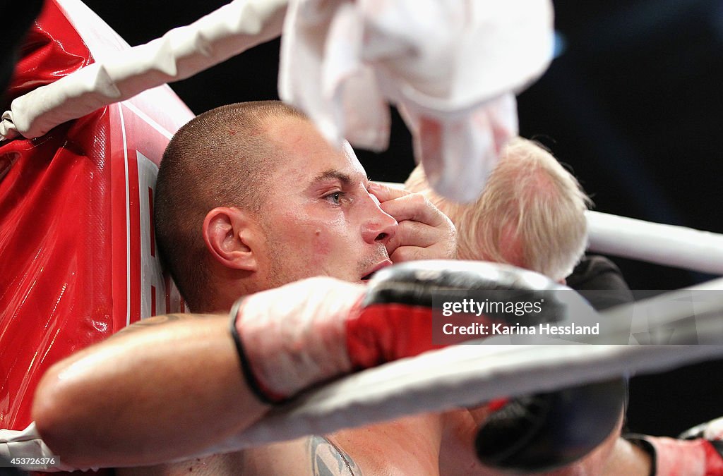 Light Heavyweight fight between Attila Palko and Abel Gevor