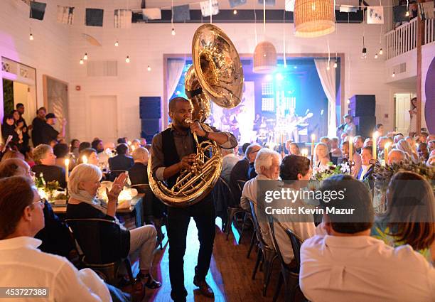 The Roots perform at Apollo in the Hamptons at The Creeks on August 16, 2014 in East Hampton, New York.