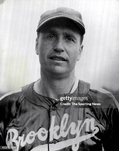 Manager Walter "Smokey" Alston of the Brooklyn Dodgers circa 1954 in Brooklyn, New York.