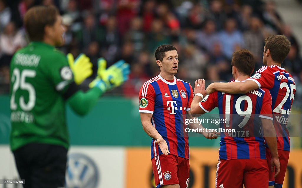 Preussen Muenster v FC Bayern Muenchen - DFB Cup